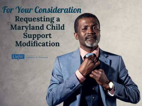 Maryland child support modification