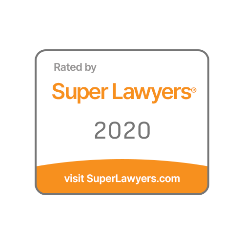 Super Lawyers 2020 Award